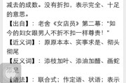 不折不扣的意思