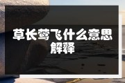 草长莺飞的意思