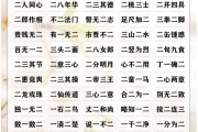 俩的成语