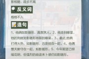 如影随形的意思