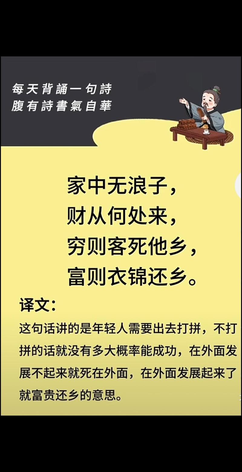 衣锦还乡的意思