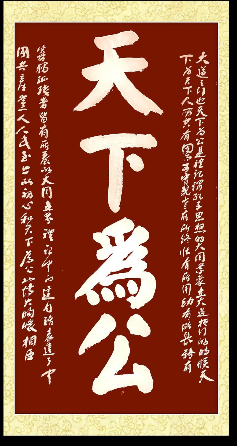 天下为公的意思